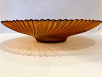 Image 2 of Duralex Amber Swirl Bowl