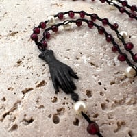 Image 2 of Garnet Persephone Necklace