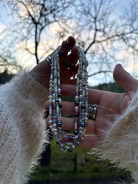 Image 2 of Pearl and Moonstone Choker~Made to order