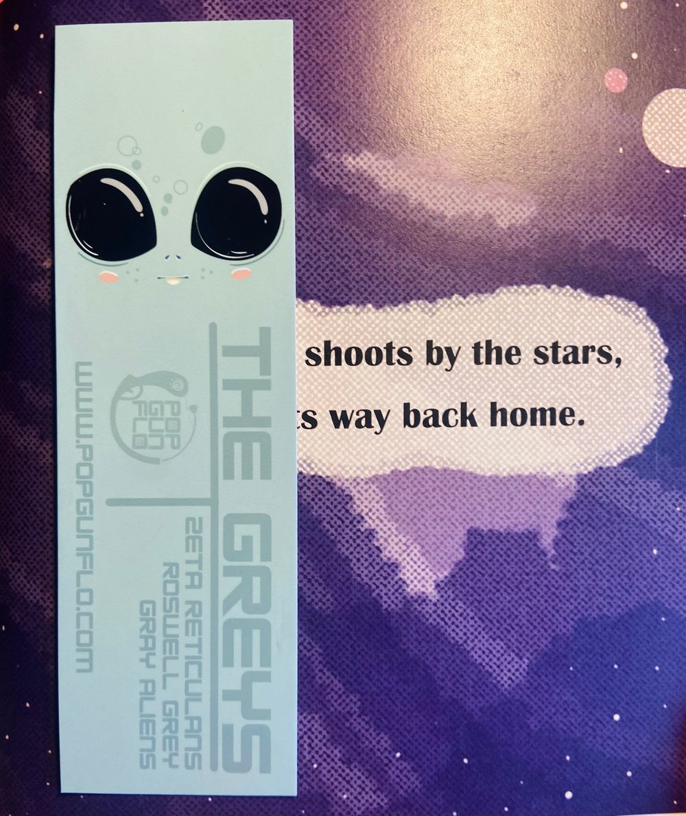 Gray Alien Bookmark