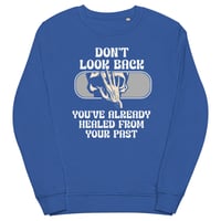 Image 3 of Unisex organic PAST HEALING sweatshirt