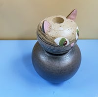 Image 2 of Cat + Vase #1