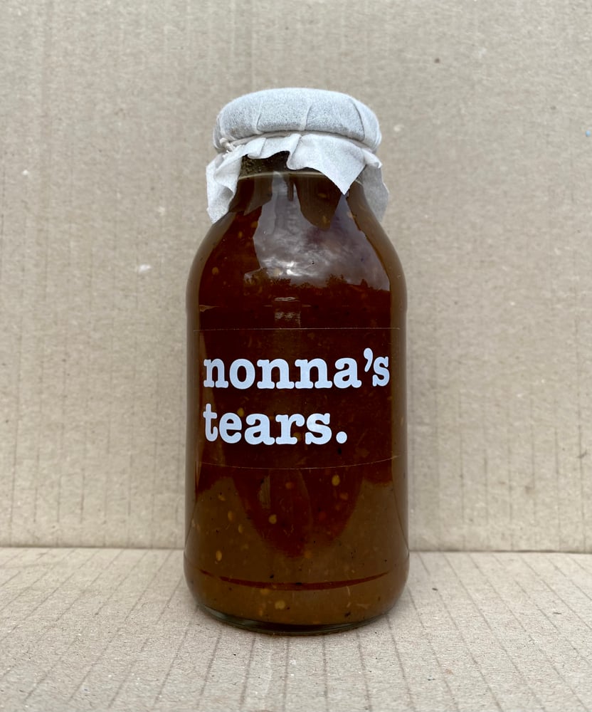 Image of spicy bourbon & grilled zucchini bbq sauce. 200ml