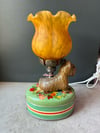 VINTAGE LAMP con metalli riciclati / pezzo unico 