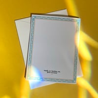 Image 2 of boot bouquet greeting card