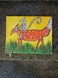 Image 1 of Possum Riding Fox