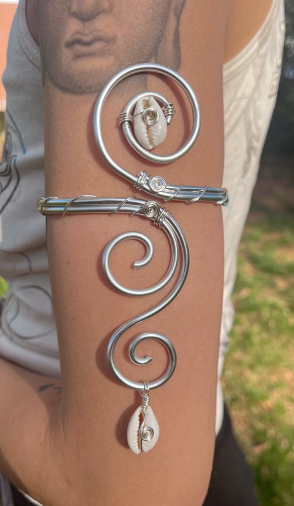 Image of Cowrie Shell Arm Cuff