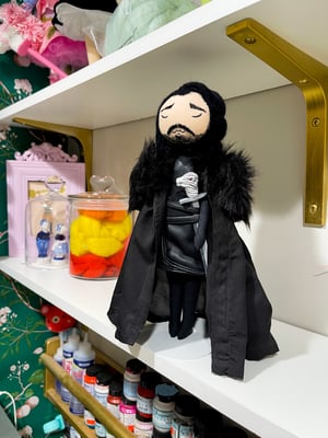 Image of Jon Snow Inspired Art Doll