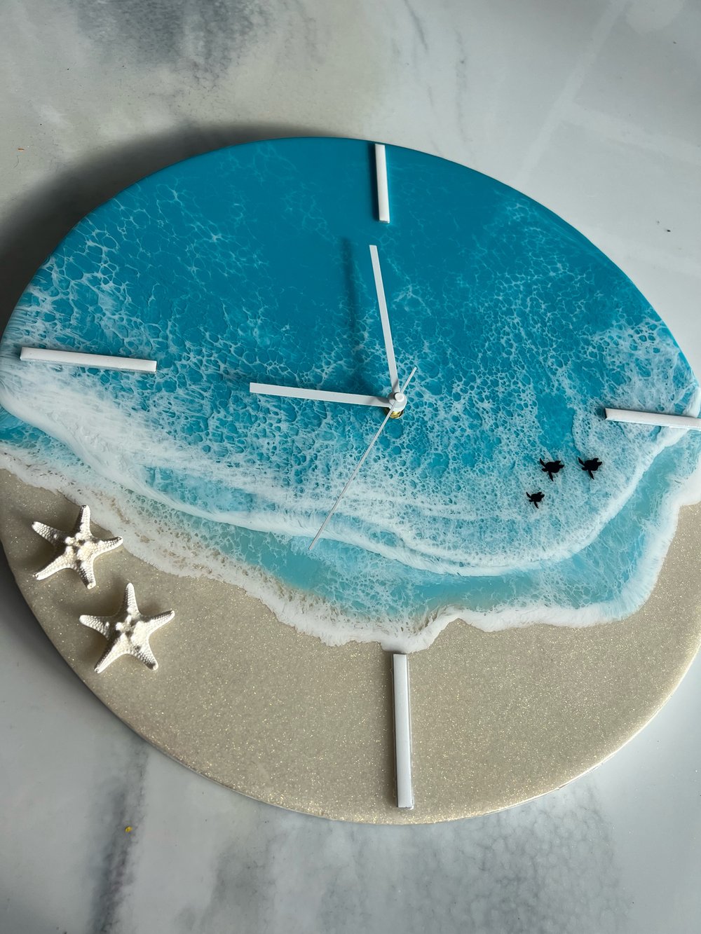 Image of Resin Ocean Clock