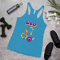 Image 3 of Leo Women's Racerback Tank