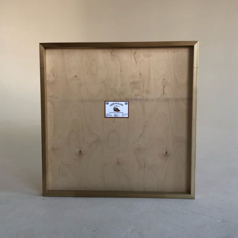 Cosmic Realms Red Original on Birch Ply