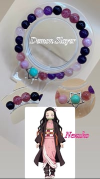 Image 4 of 🌸 Bracelets inspirés d’univers anime – Création artisanale