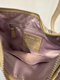 Image 4 of Coach Signature Plaid 2-way Bag