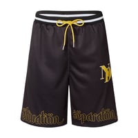 Image 2 of Nodisturbance Yellow Shorts