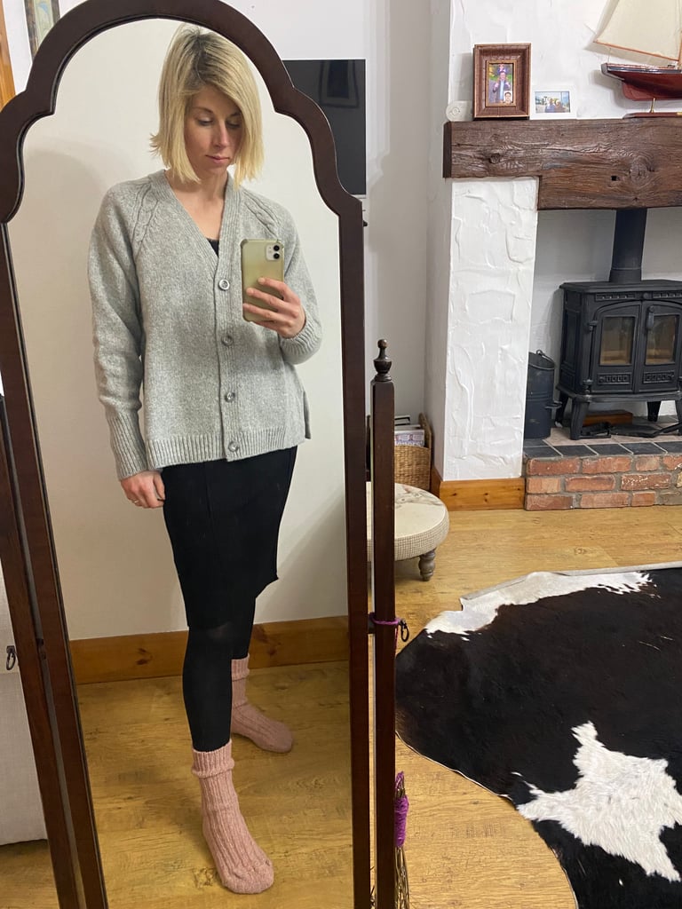 Spring Box Cardigan - Made in Ireland Image 2