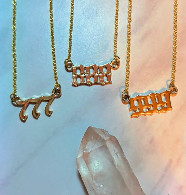 Angel Number Necklace