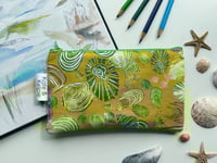 Image 2 of Seashell Small Makeup Bag