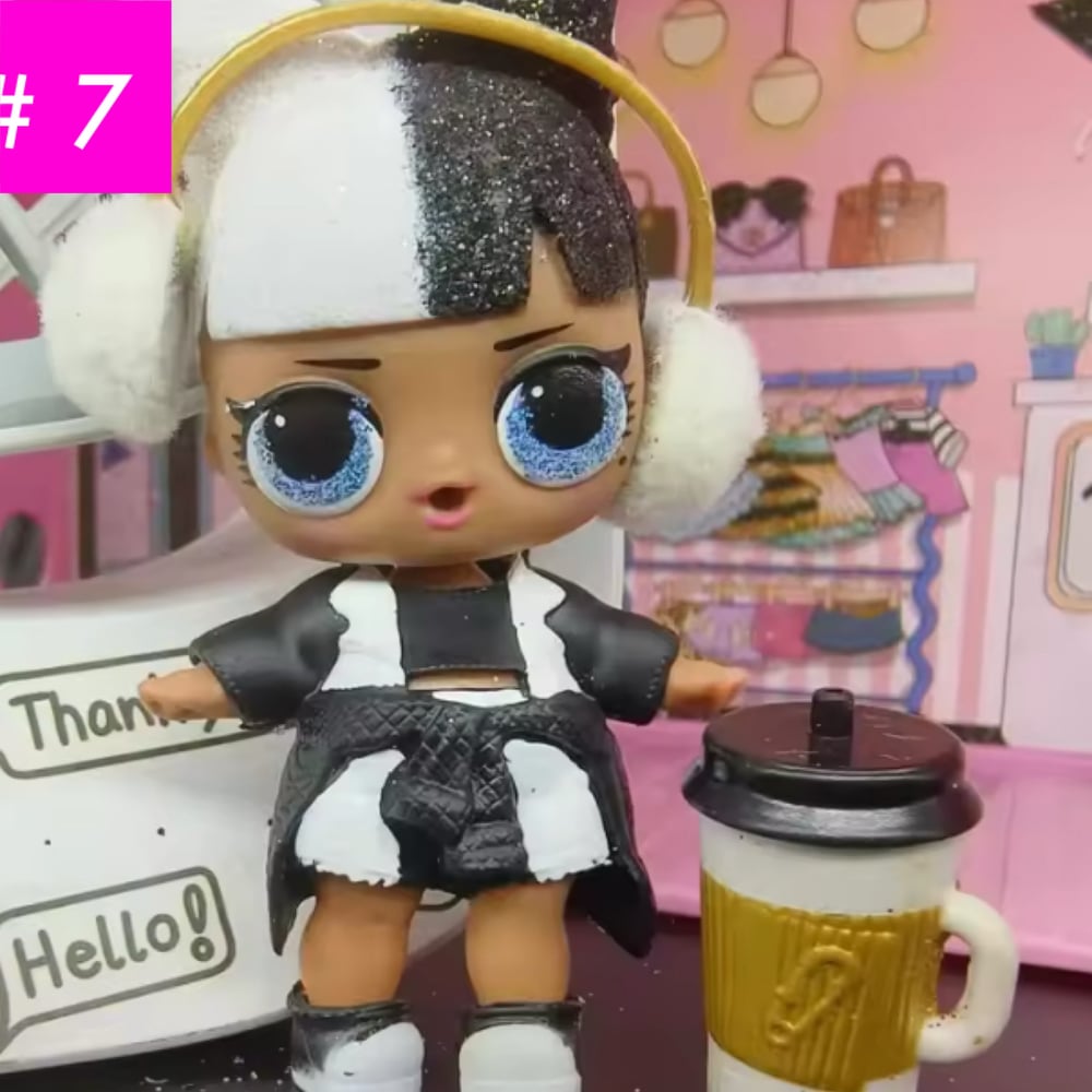 Image of #2 Diva Doll Pen Topper 