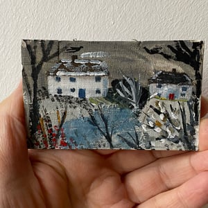 Image of Winter tiny landscape - lucky dip painting 