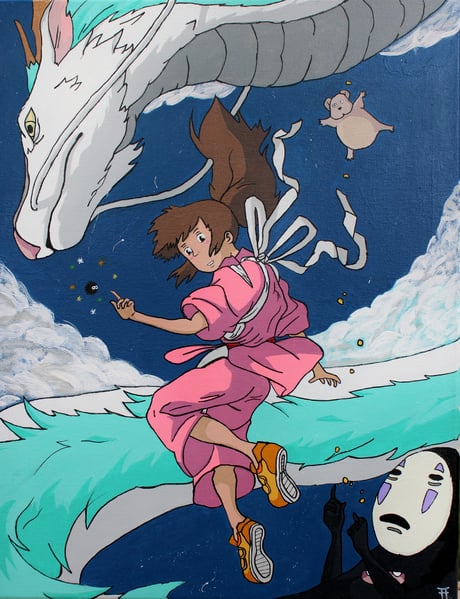Spirited Away Print Aruki Arts Spirited Away Print Aruki Arts