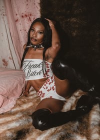 Image 4 of Freak B*tch Kiss Shorts Set 