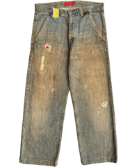 Image 1 of '04 Phenomenon "Rasta Stitch" Mud Denim - 35