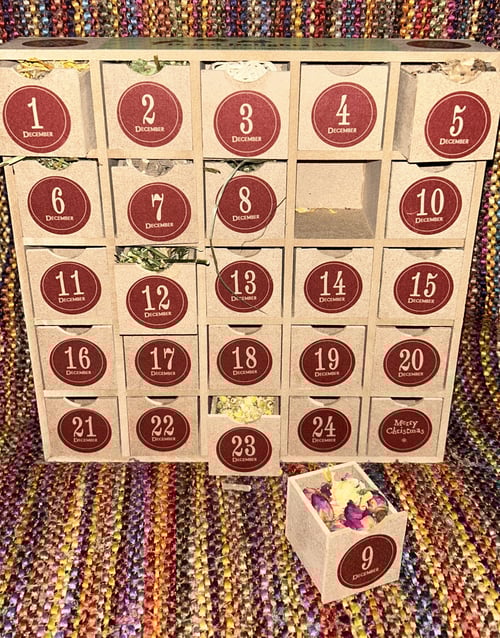 Image of Dried Delights limited edition Christmas Advent Calendar