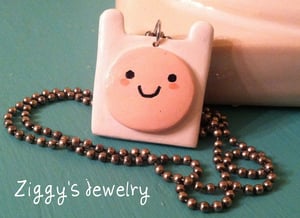 Image of Adventure Time Finn Necklace