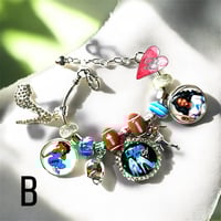 Image 3 of Detroit Lions Football Charm Bracelet
