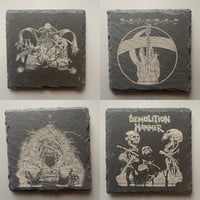 Image 2 of Metal Slate coasters