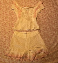Image 3 of Ribbon Floral Shorts 