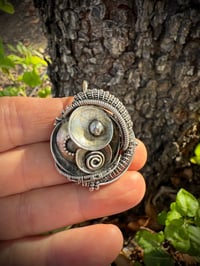 Image 4 of Circles and Rounds Hybrid Sterling Silver 