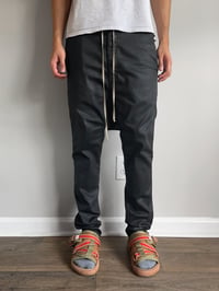 Image 5 of '19 Rick Owens DRKSHDW Waxed Cotton Pod Pants - 32