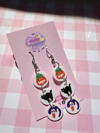 Image 3 of Halloween cookie earrings 🎃