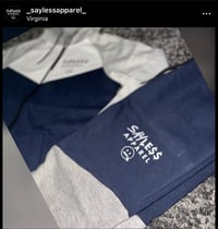 Image 2 of SayLess Tech Suit (Navy Blue/Gray)