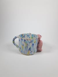 Image 5 of floral mug (confetti)