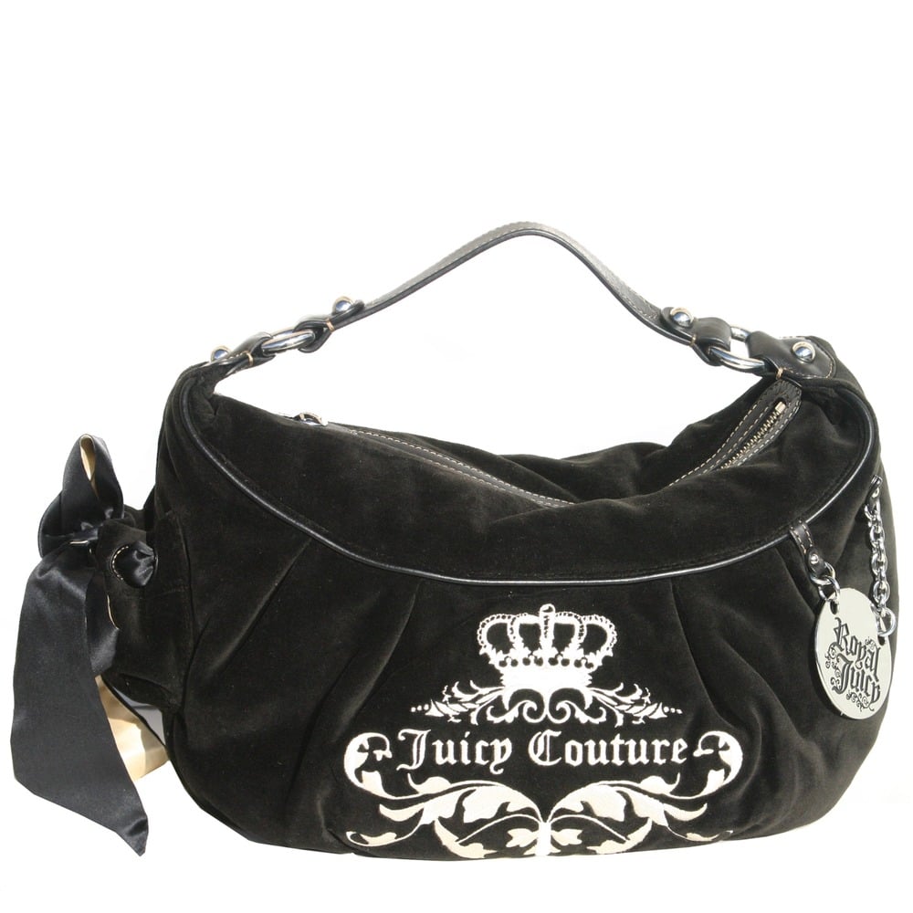 Juicy Couture Royal Juicy Daydreamer Vintage Y2K Brown Velour Bag Purse  Satchel | Velour bag, Purses and bags, Purses