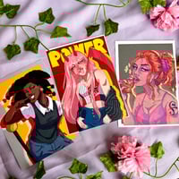 Image 2 of 5x7 Anime Girl Prints