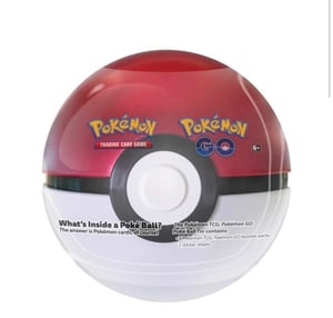 Pokémon poke ball tin (as variations)
