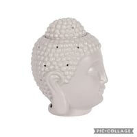 Image 3 of Large Buddha wax warmer - Grey 