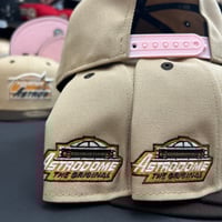 Image 3 of New Era 9Fifty Camel Burntwood Pinky