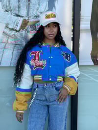 Image 2 of LA Bomber Varsity Jacket 