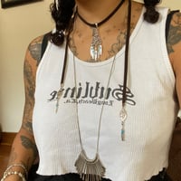 Image 5 of FEATHER CHOKER  