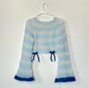 icy flared sleeve sweater