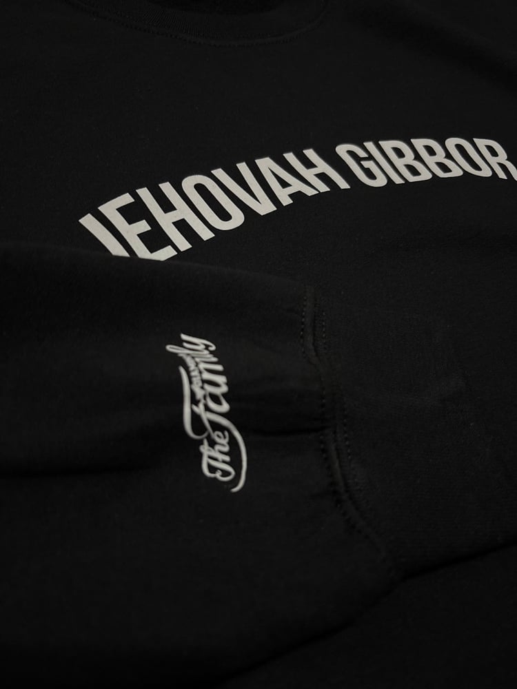 Image of Jehovah Gibbor crew neck(war ready)