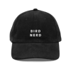 “Bird Nerd” corduroy cap