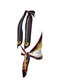 Image 2 of Tom Ford era Gucci scarf print silk halter 