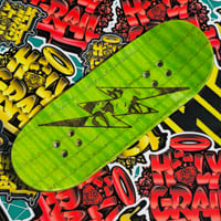Image 3 of Green Foil\Gold Fractured 35mm Street(KNIGHT MOLD)