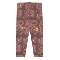 Image 2 of Capri 3/4 Leggings “Dharlu” (Home)