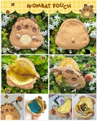 Wombat Pouch + Poop Keychain